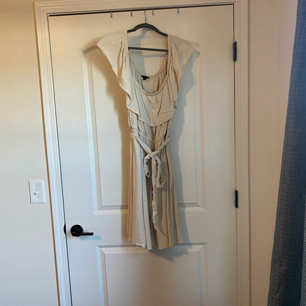 Torrid linen dress with pockets